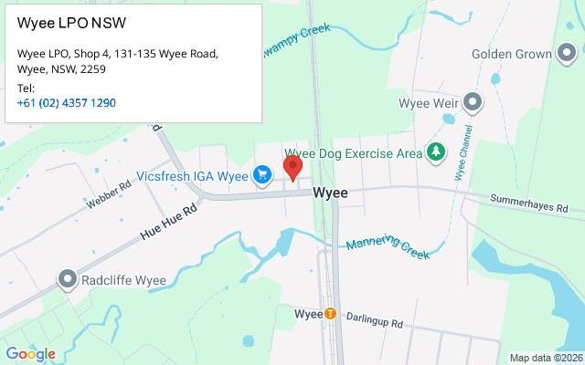Wyee LPO NSW