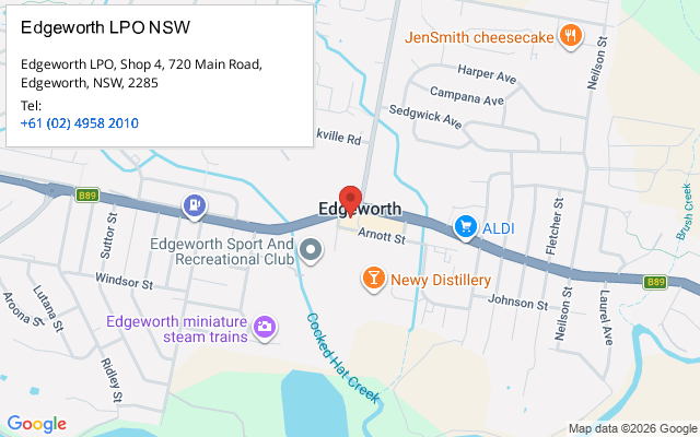 Edgeworth LPO NSW