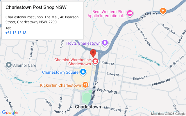Charlestown Post Shop NSW