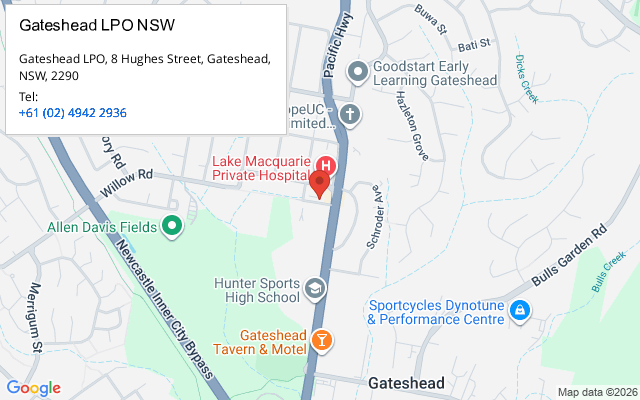Gateshead LPO NSW