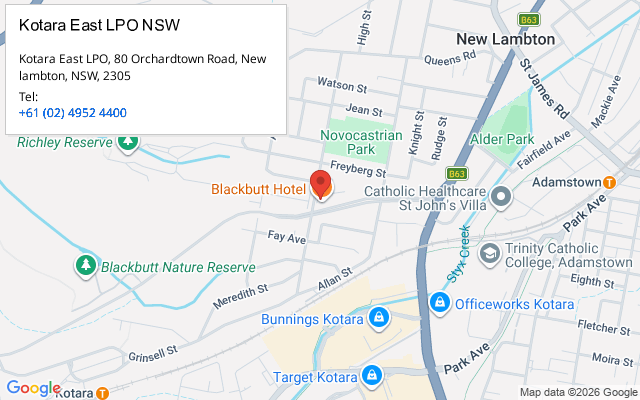 Kotara East LPO NSW
