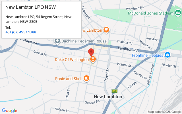 New Lambton LPO NSW