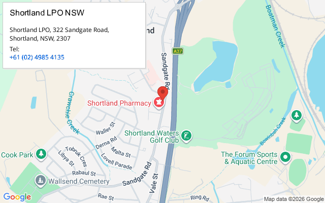 Shortland LPO NSW