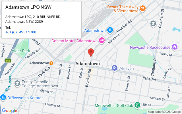 Adamstown LPO NSW