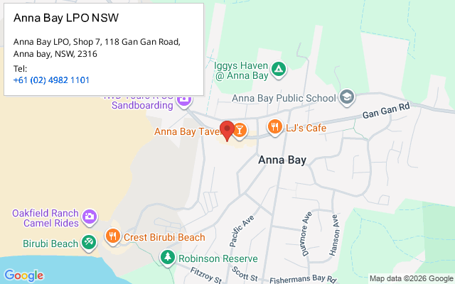 Anna Bay LPO NSW