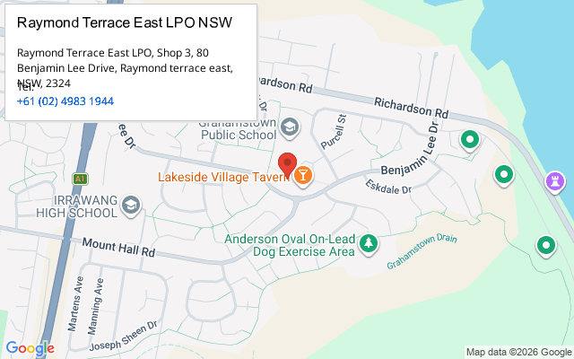 Raymond Terrace East LPO NSW
