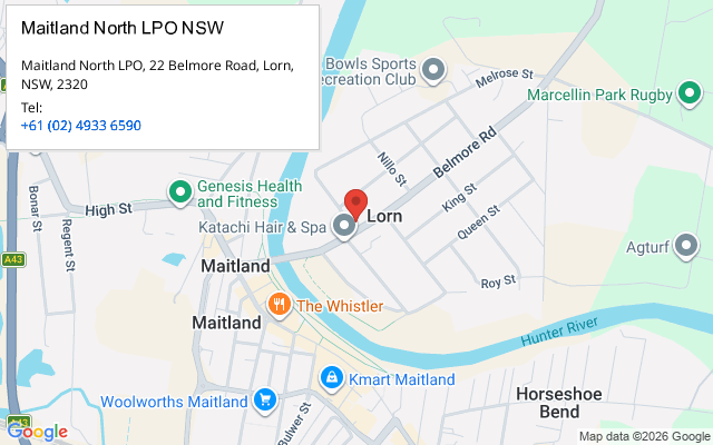 Maitland North LPO NSW