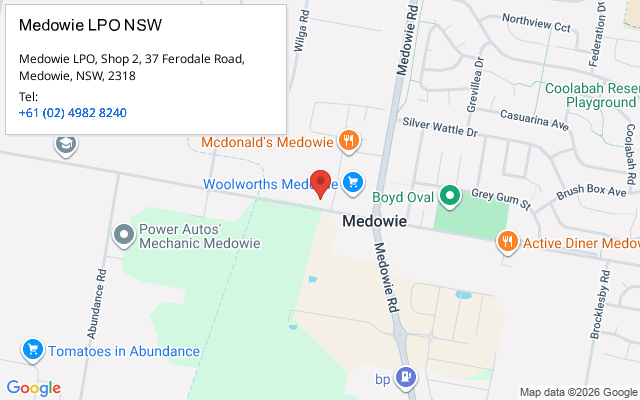 Medowie LPO NSW