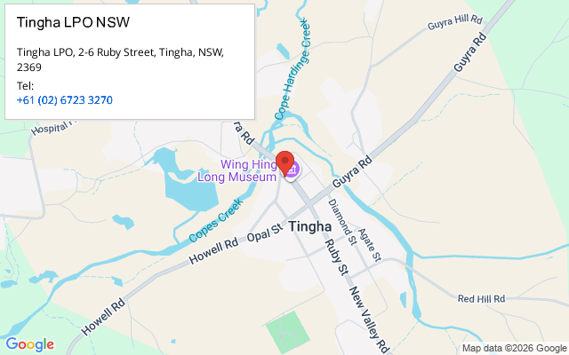 Tingha LPO NSW
