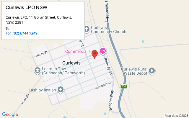 Curlewis LPO NSW