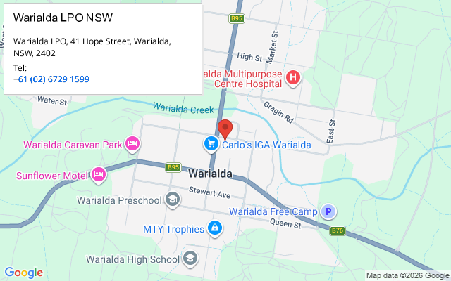 Warialda LPO NSW
