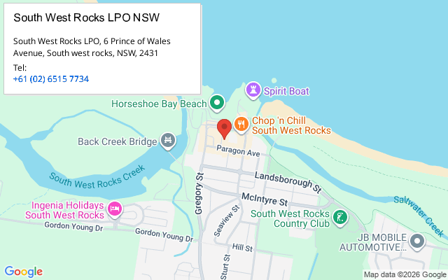 South West Rocks LPO NSW