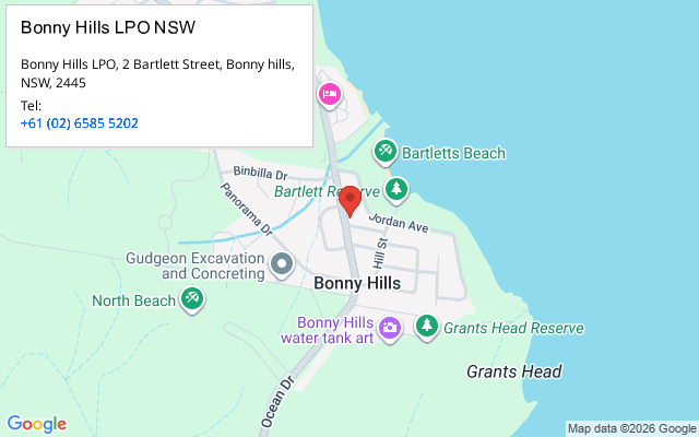 Bonny Hills LPO NSW