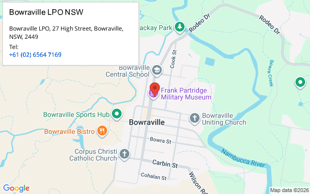 Bowraville LPO NSW