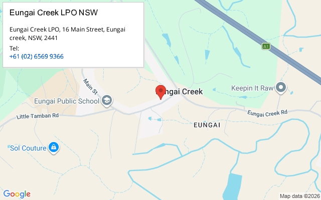 Eungai Creek LPO NSW
