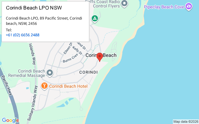 Corindi Beach LPO NSW