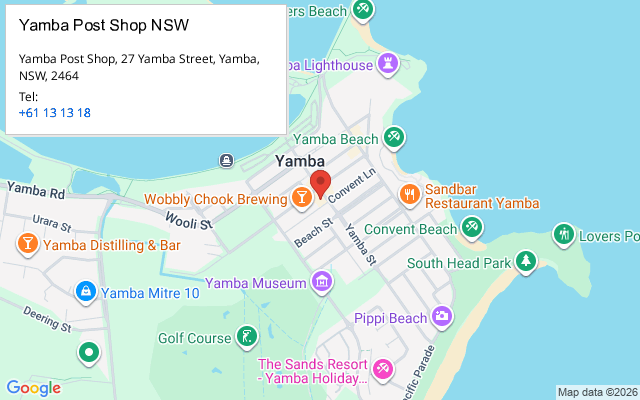 Yamba Post Shop NSW