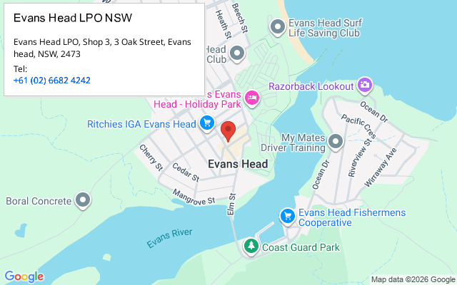 Evans Head LPO NSW