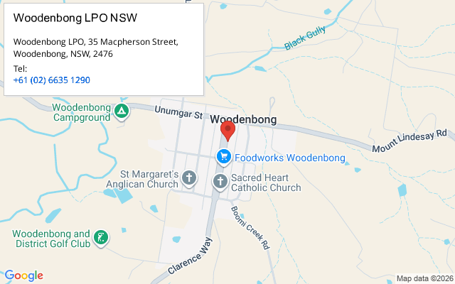 Woodenbong LPO NSW