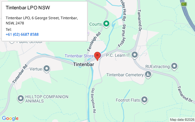 Tintenbar LPO NSW
