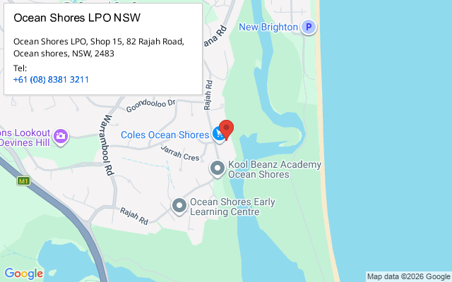 Ocean Shores LPO NSW