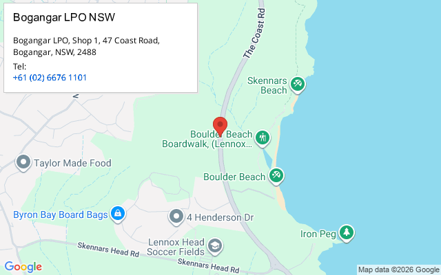 Bogangar LPO NSW