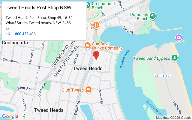 Tweed Heads Post Shop NSW