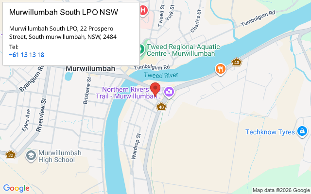 Murwillumbah South LPO NSW