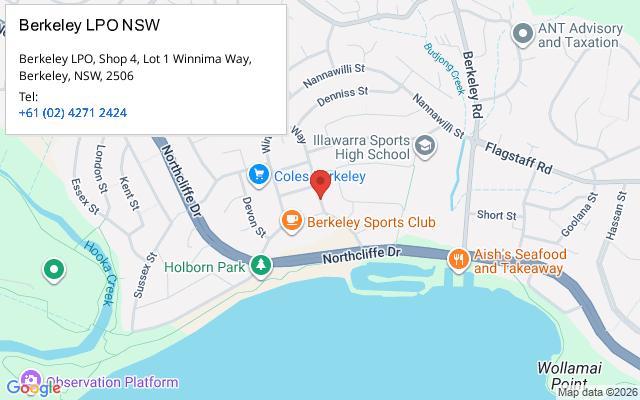 Berkeley LPO NSW