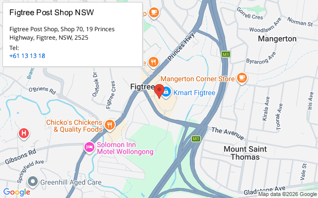 Figtree Post Shop NSW