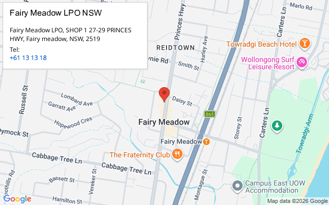 Fairy Meadow LPO NSW