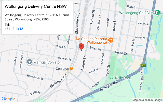 Wollongong Delivery Centre NSW