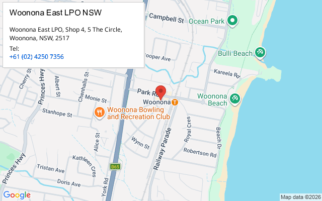 Woonona East LPO NSW