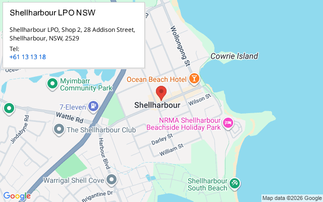Shellharbour LPO NSW