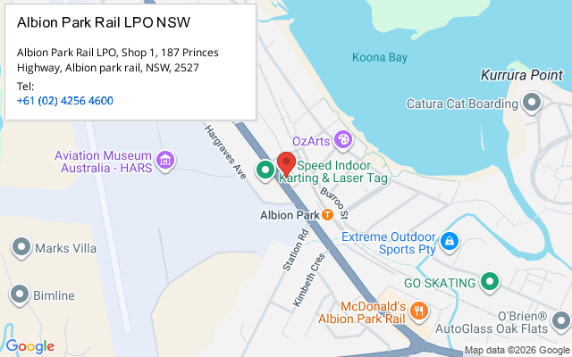 Albion Park Rail LPO NSW