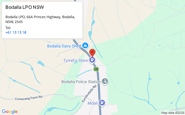 Bodalla LPO NSW