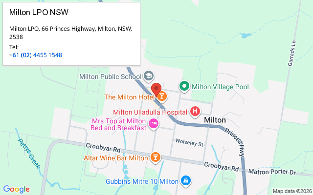 Milton LPO NSW
