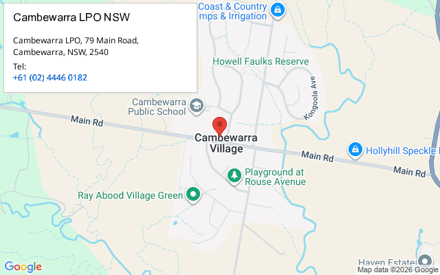 Cambewarra LPO NSW