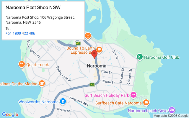 Narooma Post Shop NSW