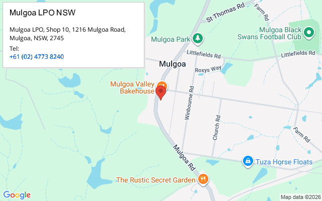 Mulgoa LPO NSW