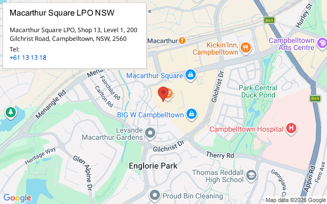 Macarthur Square LPO NSW
