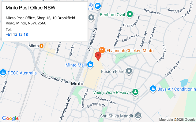 Minto Post Office NSW