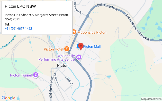 Picton LPO NSW