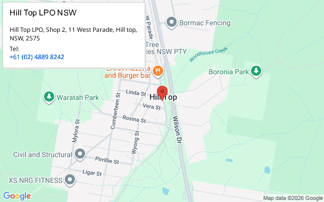 Hill Top LPO NSW