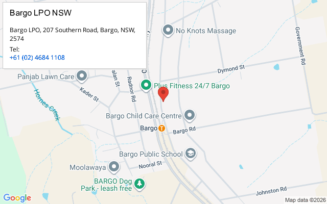 Bargo LPO NSW