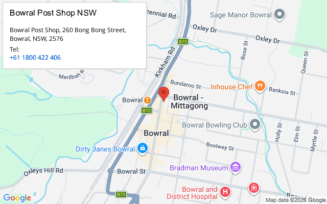 Bowral Post Shop NSW