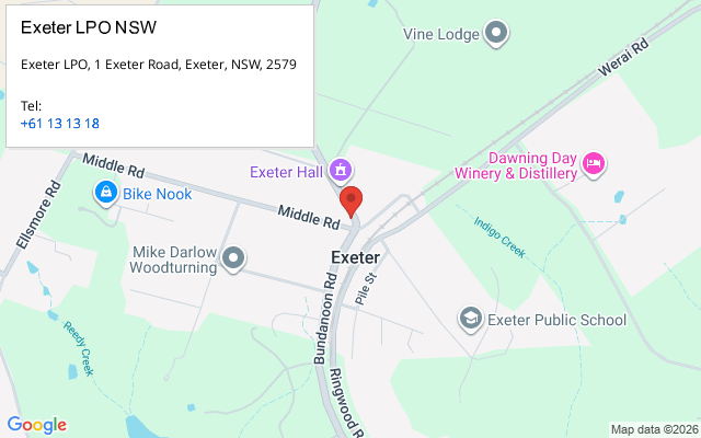 Exeter LPO NSW