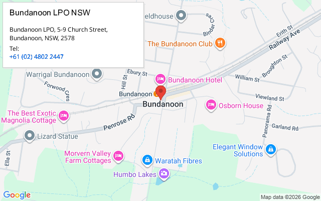 Bundanoon LPO NSW