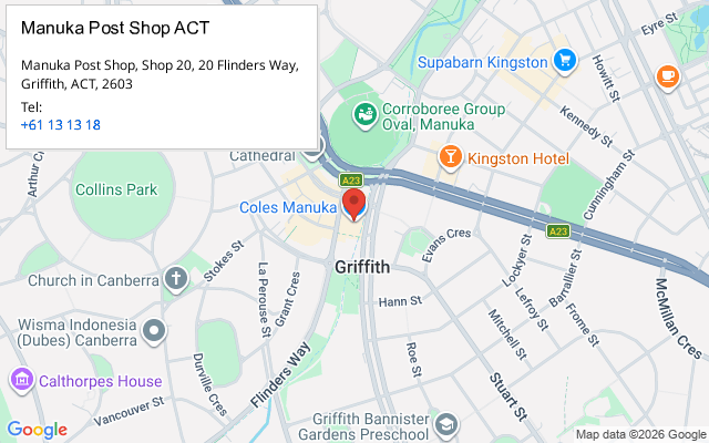 Manuka Post Shop ACT