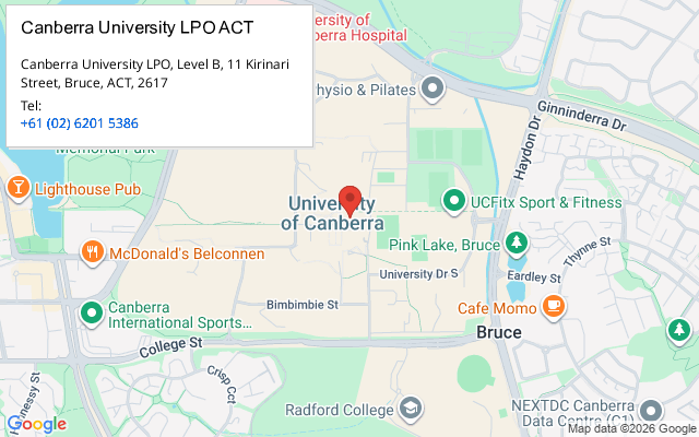 Canberra University LPO ACT
